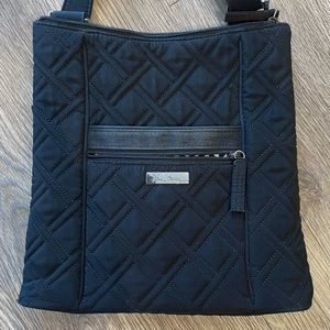 Black quilted Vera Bradley crossbody
